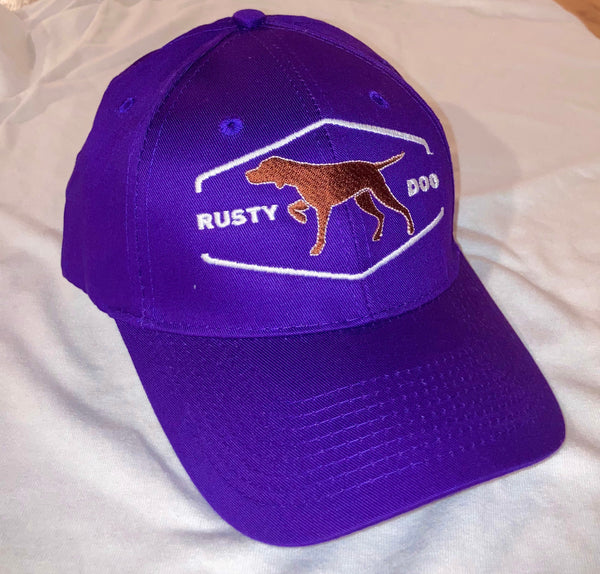 Rusty Dog baseball style hat Purple