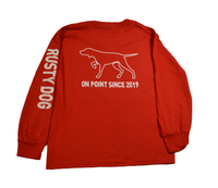 YOUTH On Point Long Sleeve T-Shirt - Red