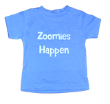 Rusty Pup Zoomies T-shirt Toddlers and Infants - Blue